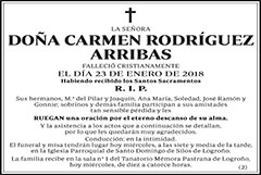 Carmen Rodríguez Arribas